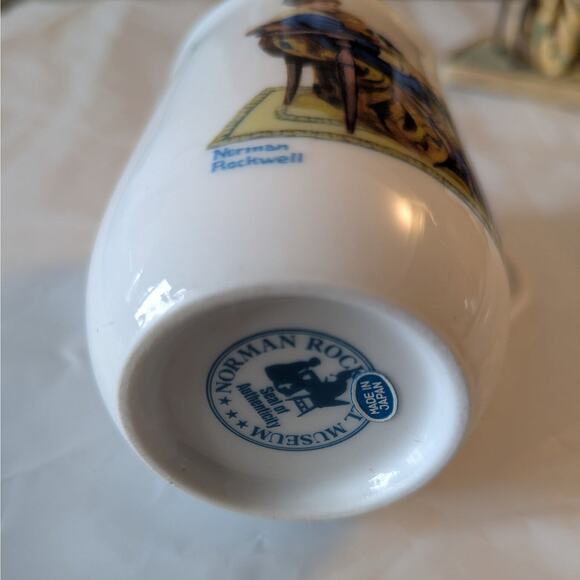 Norman Rockwell "Bedtime" Collection Plate Figurine Bell Mug Nursery Decoration - Picture 9 of 12